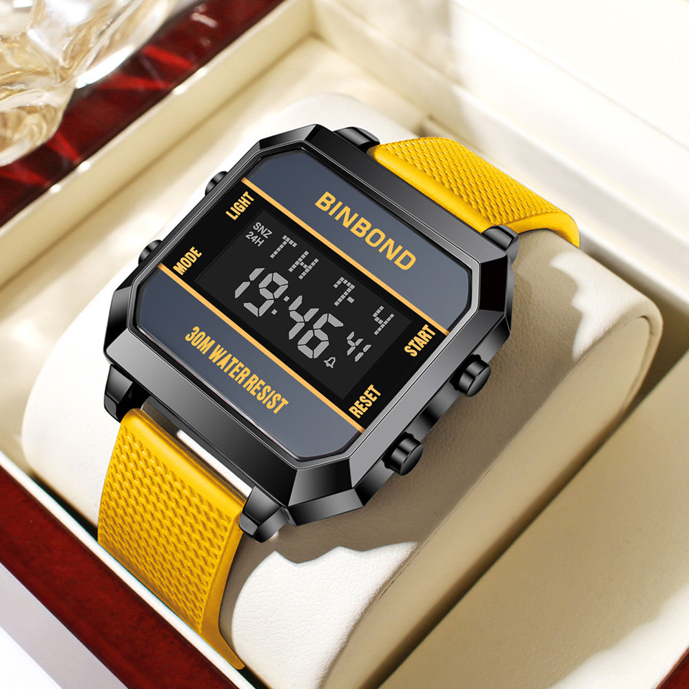 Stylish And Versatile Sports Waterproof Men's Electronic Watch